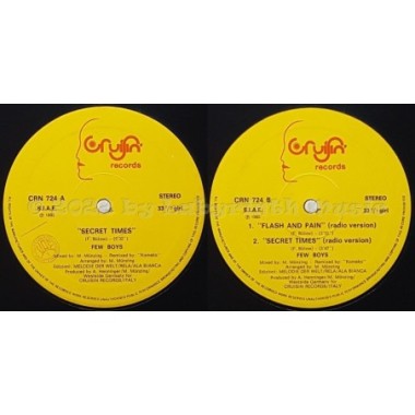 Few Boys - Secret Times • 12" Vinyl Maxi • NM - Labyrinth Music