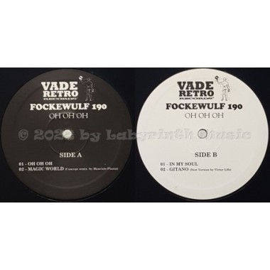 Fockewulf 190 - Oh Oh Oh • 12" Vinyl Maxi • MINT - Labyrinth Music