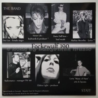 Fockewulf 190 - Oh Oh Oh • 12" Vinyl Maxi • MINT - Labyrinth Music