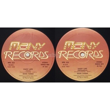 Mark Farina - Easy Life • 12" Vinyl Maxi - Labyrinth Music