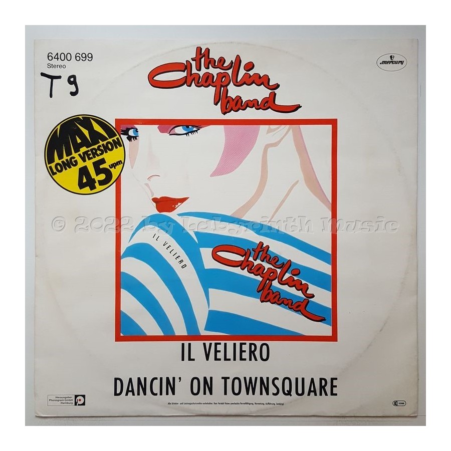 The Chaplin Band - Il Veliero • 12" Vinyl Maxi • EX - Labyrinth Music