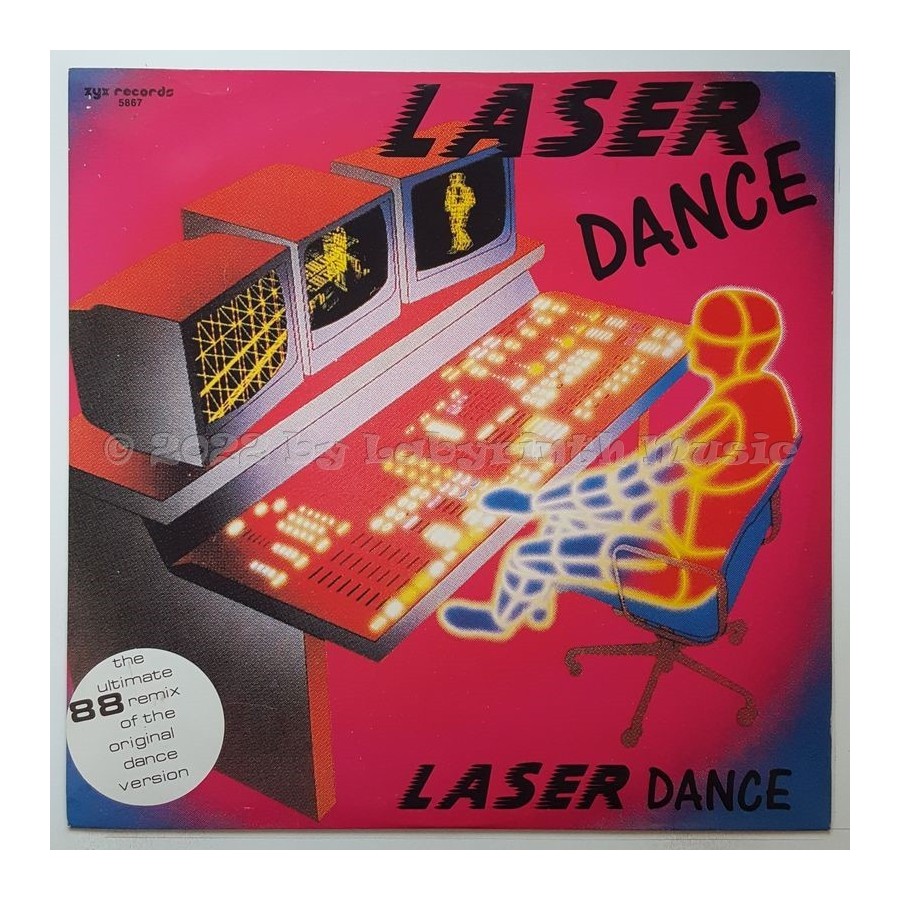 Laserdance - Laserdance • '88 Remix • 12" Vinyl Maxi • NM - Labyrinth Music