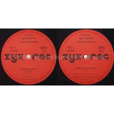 Laserdance - Laserdance • '88 Remix • 12" Vinyl Maxi • NM - Labyrinth Music