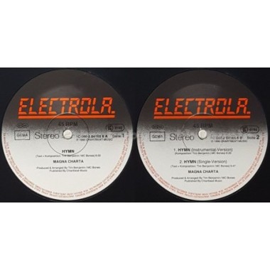 Magna Charta - Hymn • 12" Vinyl Maxi • EX - Labyrinth Music
