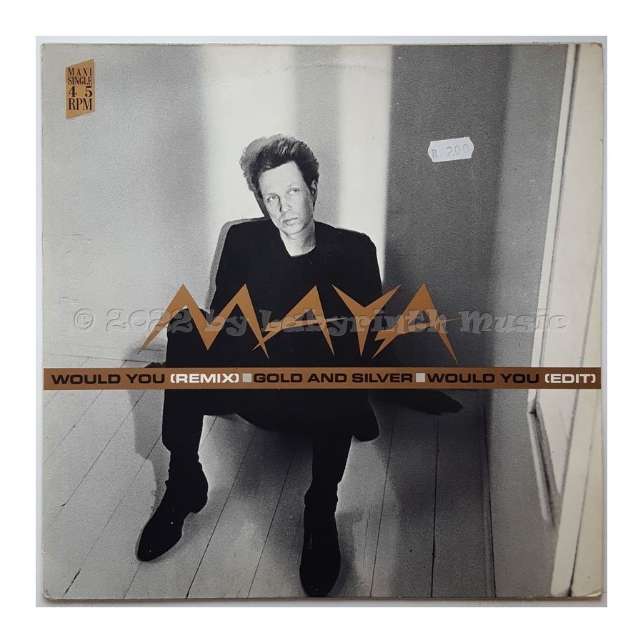Maya - Would You • Remix • 12" Vinyl Maxi • EX - Labyrinth Music