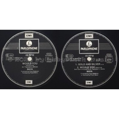 Maya - Would You • Remix • 12" Vinyl Maxi • EX - Labyrinth Music