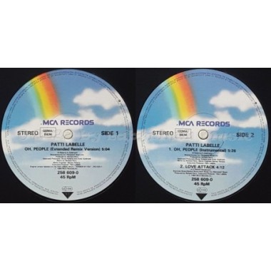 Patti Labelle - Oh People • 12" Vinyl Maxi • MINT - Labyrinth Music