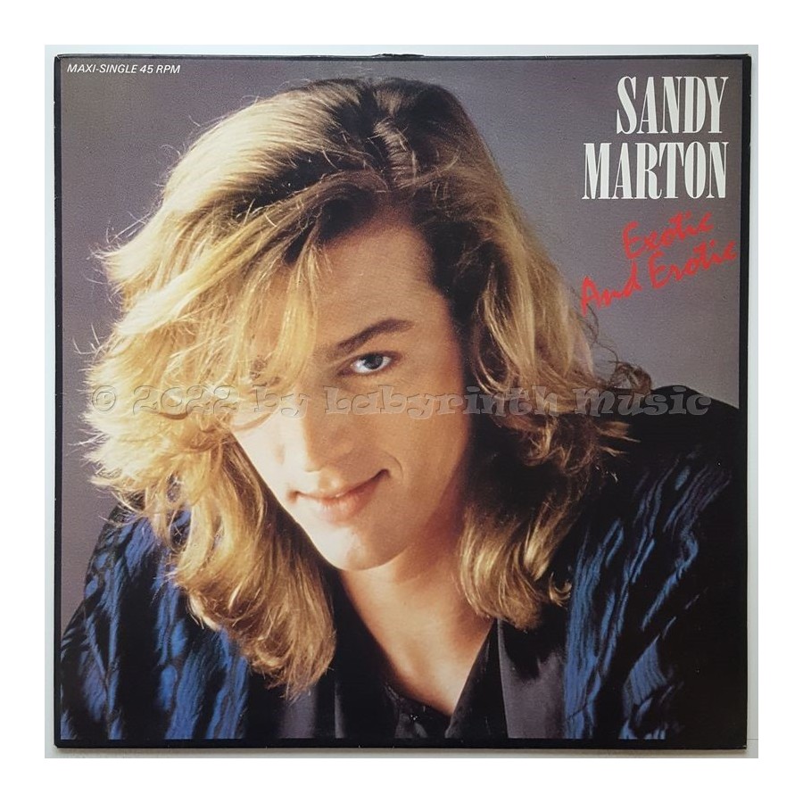 Sandy Marton - Exotic And Erotic • 12" Vinyl Maxi • EX - Labyrinth Music
