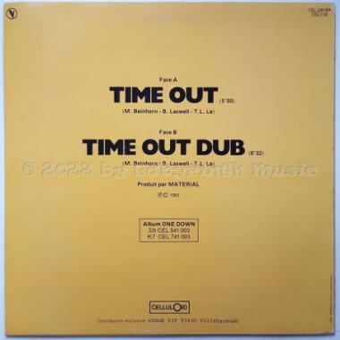Material - Time Out • 12" Vinyl Maxi • NM - Labyrinth Music