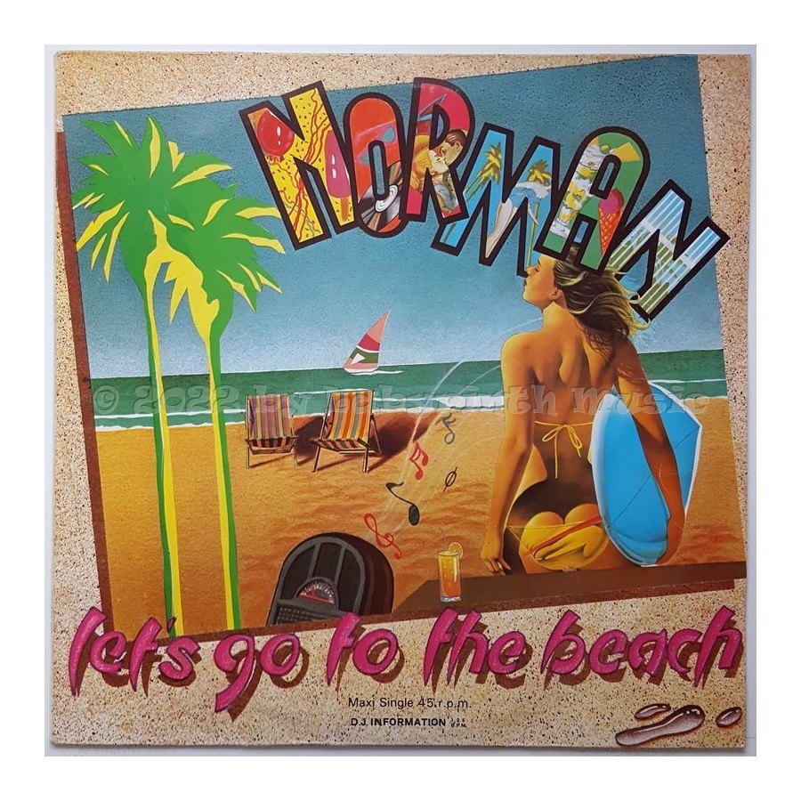 Norman - Let's Go To The Beach • 12" Vinyl Maxi - Labyrinth Music