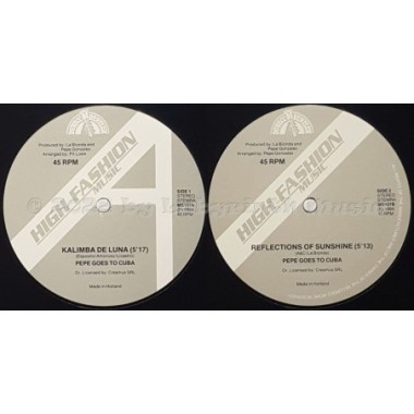 Pepe Goes To Cuba - Kalimba De Luna • 12" Vinyl Maxi • NM - Labyrinth Music