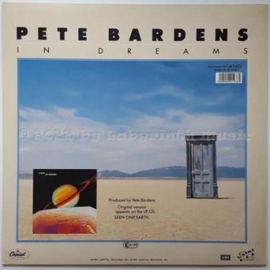Pete Bardens - In Dreams • 12" Vinyl Maxi - Labyrinth Music