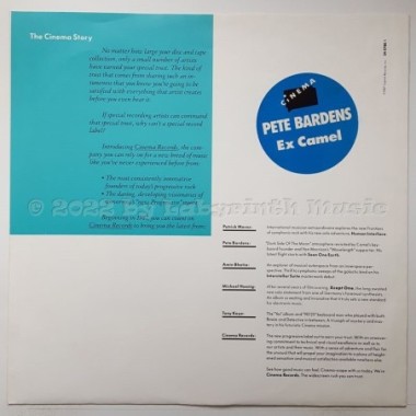 Pete Bardens - In Dreams • 12" Vinyl Maxi - Labyrinth Music