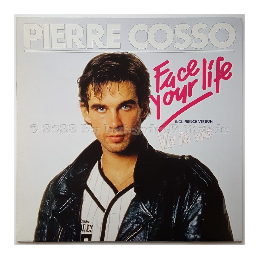 Pierre Cosso - Face Your Life • 12" Vinyl Maxi • NM - Labyrinth Music