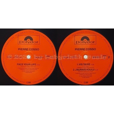 Pierre Cosso - Face Your Life • 12" Vinyl Maxi • NM - Labyrinth Music