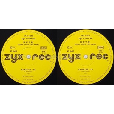 R.F.T.R. (Risen From The Rank) - Sampler '83 • 12" Vinyl Maxi • EX - Labyrinth Music