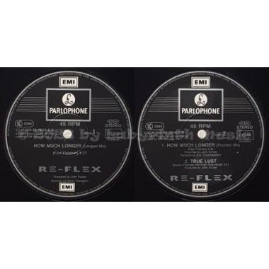 Re-Flex - How Much Longer • 12" Vinyl Maxi • EX - Labyrinth Music