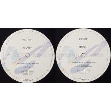 Respect - Love Drives On • 12" Vinyl Maxi - Labyrinth Music