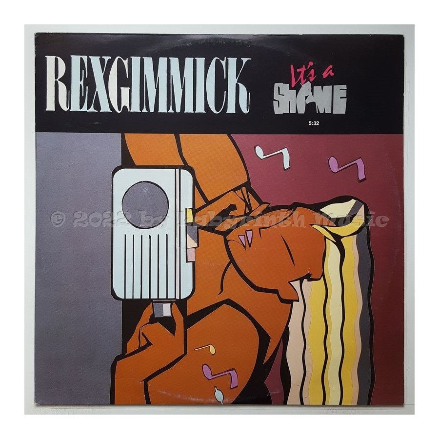 Rex Gimmick - It's A Shame • 12" Vinyl Maxi - Labyrinth Music