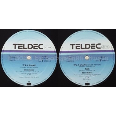 Rex Gimmick - It's A Shame • 12" Vinyl Maxi - Labyrinth Music