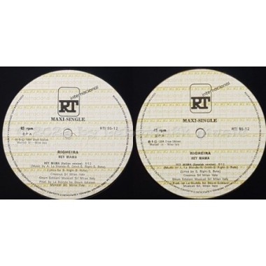 Righeira - Hey Mama • 12" Vinyl Maxi • NM - Labyrinth Music