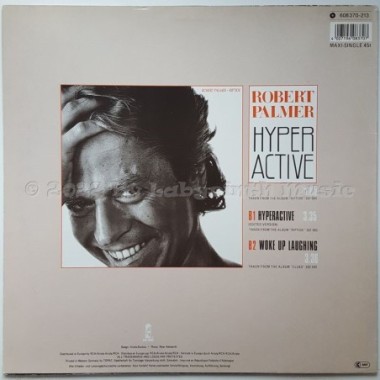Robert Palmer - Hyperactive • 12" Vinyl Maxi • EX - Labyrinth Music