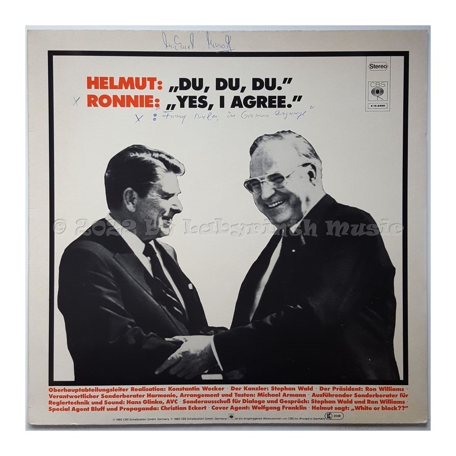 Ron Williams  & Stephan Wald - Du Du Du • 12" Vinyl Maxi - Labyrinth Music