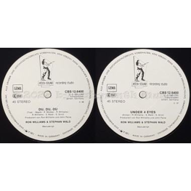 Ron Williams  & Stephan Wald - Du Du Du • 12" Vinyl Maxi - Labyrinth Music