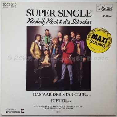 Rudolf Rock & Die Schocker - Das War Der Star Club • 12" Vinyl Maxi • EX - Labyrinth Music