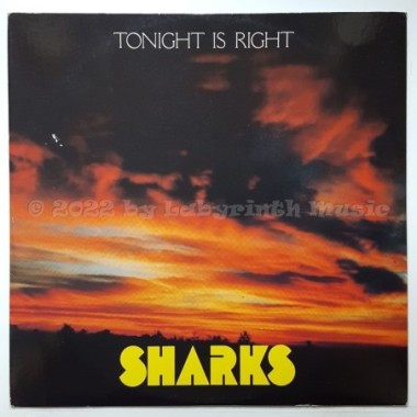 Sharks - Tonight Is Right • 12" Vinyl Maxi • EX - Labyrinth Music