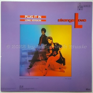 Strange Love - Plug It In • 12" Vinyl Maxi • EX - Labyrinth Music