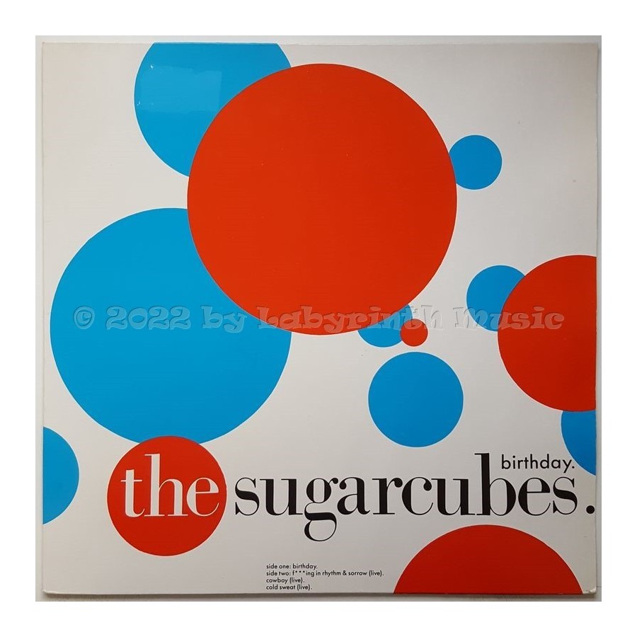 The Sugarcubes - Birthday • 12" Vinyl Maxi • EX - Labyrinth Music