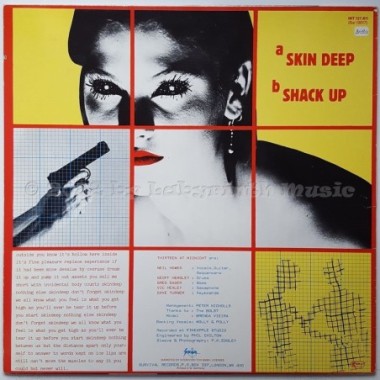 Thirteen At Midnight - Skin Deep • 12" Vinyl Maxi • EX - Labyrinth Music