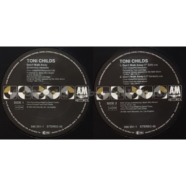 Toni Childs - Don't Walk Away • 12" Vinyl Maxi - Labyrinth Music