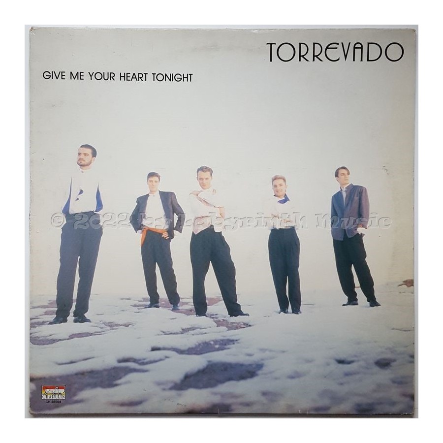Torrevado - Give Me Your Heart Tonight • 12" Vinyl Maxi • EX - Labyrinth Music