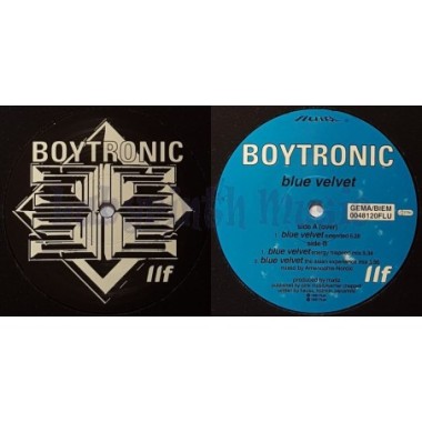 Boytronic - Blue Velvet • 12" Vinyl Maxi • EX - Labyrinth Music