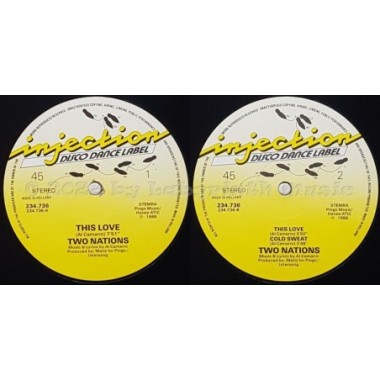 Two Nations - This Love • 12" Vinyl Maxi • MINT - Labyrinth Music