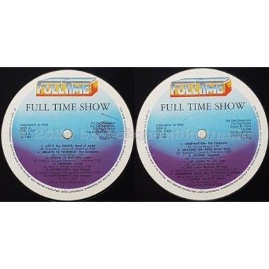 Various - Full Time Show • 12" Vinyl LP • NM - Labyrinth Music