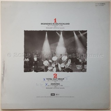 Wolf Maahn - Irgendwo In Deutschland • 12" Vinyl Maxi - Labyrinth Music