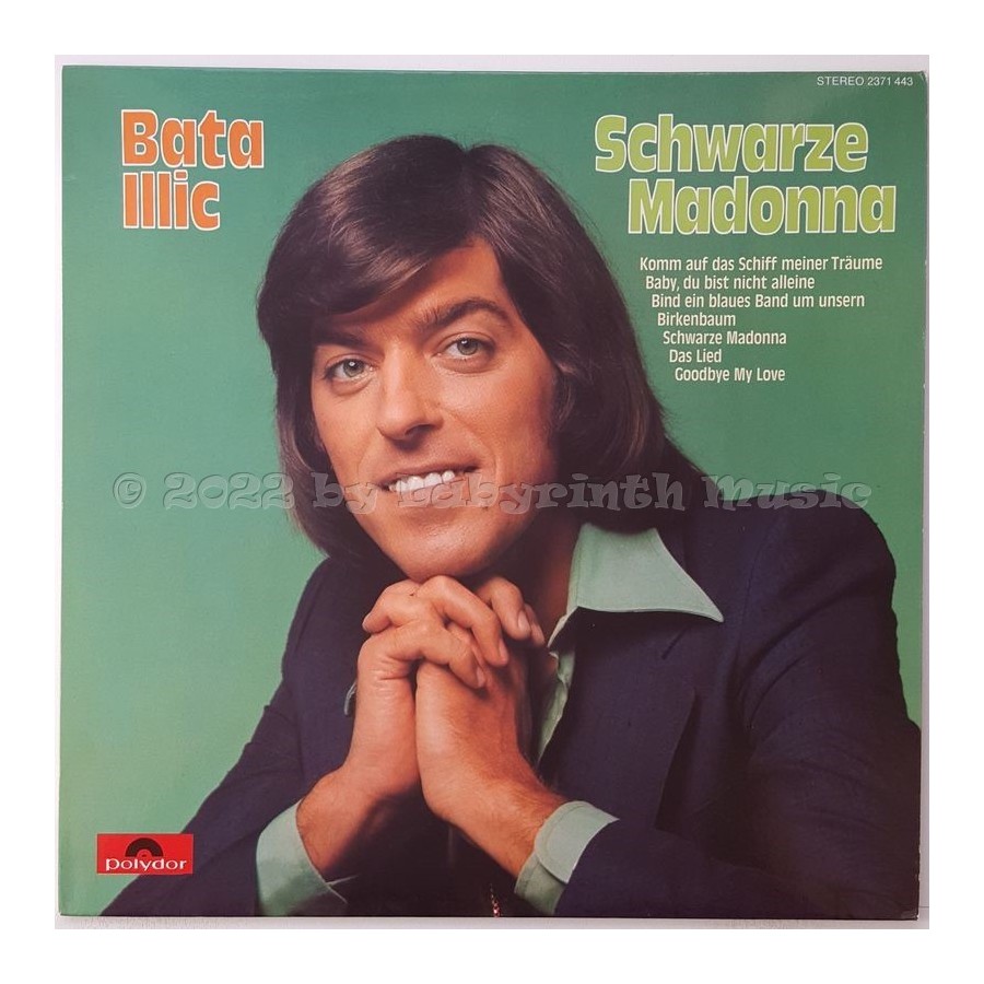 Bata Illic - Schwarze Madonna • 12" Vinyl LP • MINT - Labyrinth Music