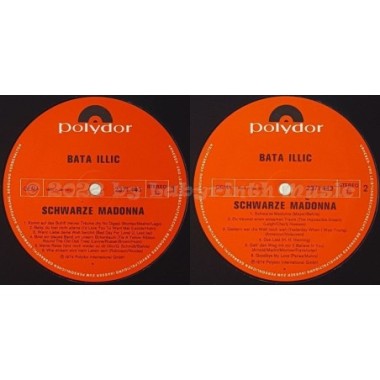 Bata Illic - Schwarze Madonna • 12" Vinyl LP • MINT - Labyrinth Music