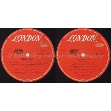 Blancmange - Mange Tout • 12" Vinyl LP • MINT - Labyrinth Music