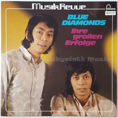 The Blue Diamonds - Ihre Grossen Erfolge • 12" Vinyl LP • EX - Labyrinth Music