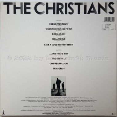 The Christians - The Christians • 12" Vinyl LP • NM - Labyrinth Music