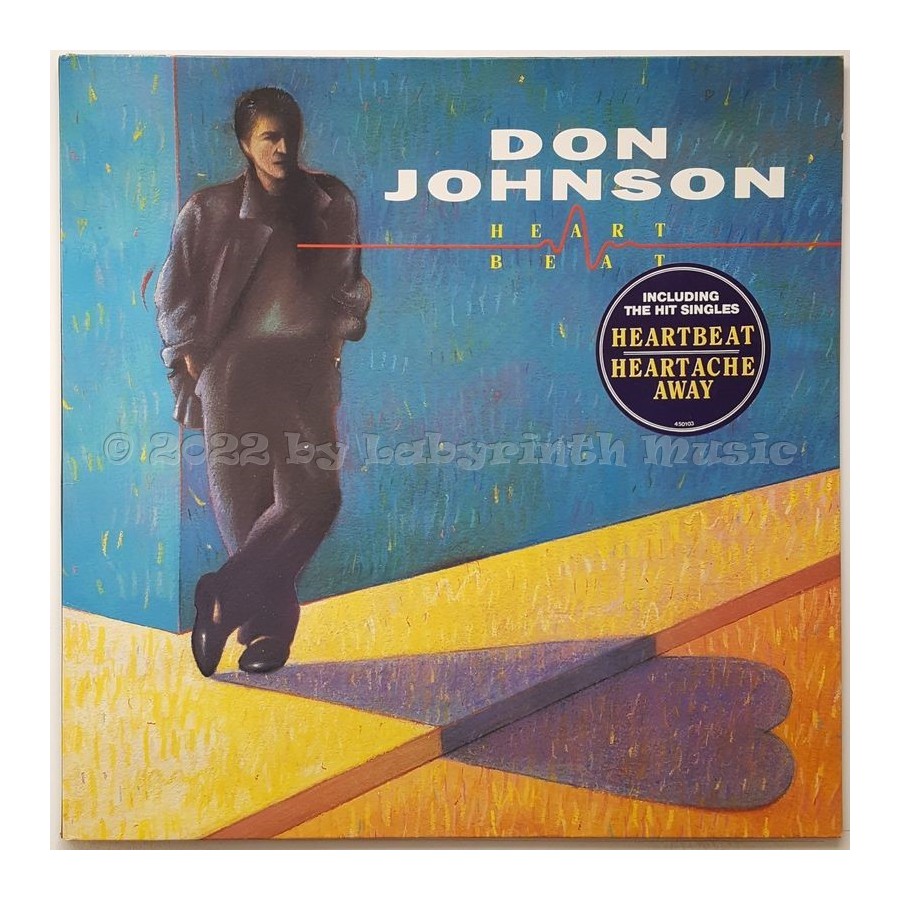 Don Johnson - Heartbeat • 12" Vinyl LP • NM - Labyrinth Music