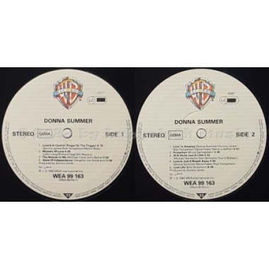 Donna Summer - Donna Summer • 12" Vinyl LP • NM - Labyrinth Music
