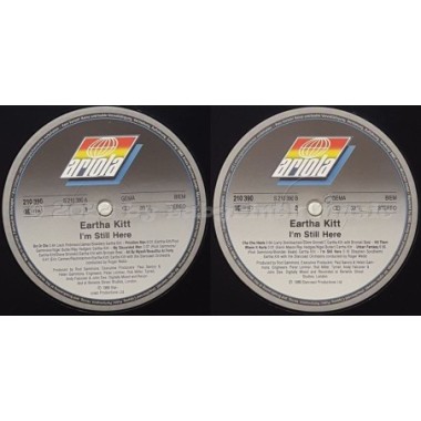 Eartha Kitt - I'm Still Here • 12" Vinyl LP - Labyrinth Music