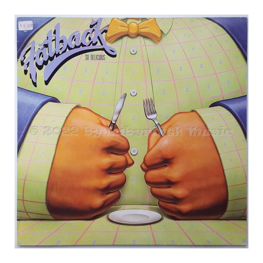 Fatback - So Delicious • 12" Vinyl LP • EX - Labyrinth Music