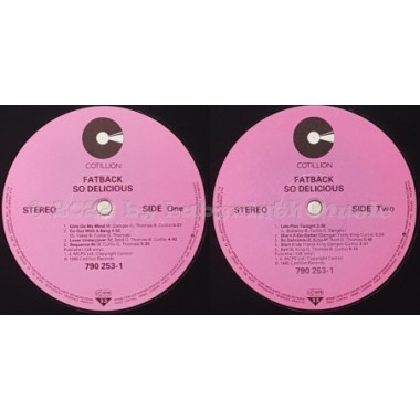 Fatback - So Delicious • 12" Vinyl LP • EX - Labyrinth Music