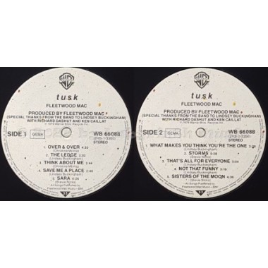 Fleetwood Mac - Tusk • 12" Vinyl LP • MINT - Labyrinth Music